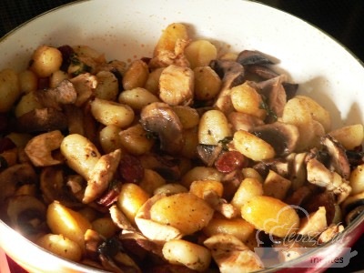 Serpenyős gnocchi