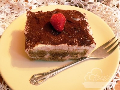 Tiramisu - glutén és tejmentes recept