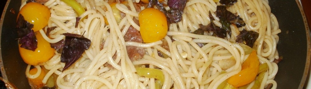 Színes nyári spagetti