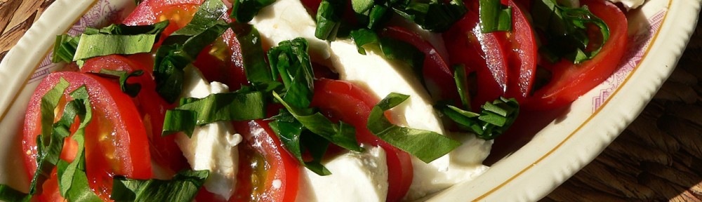 Tavaszi saláta - paleo mozzarella